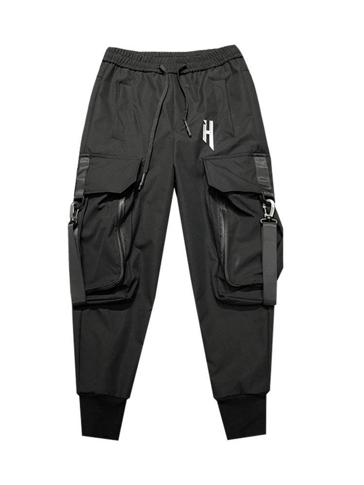 Big Pocket Hip Hop Men's Cargo Pants - ForVanity men's clothing, pants Pants