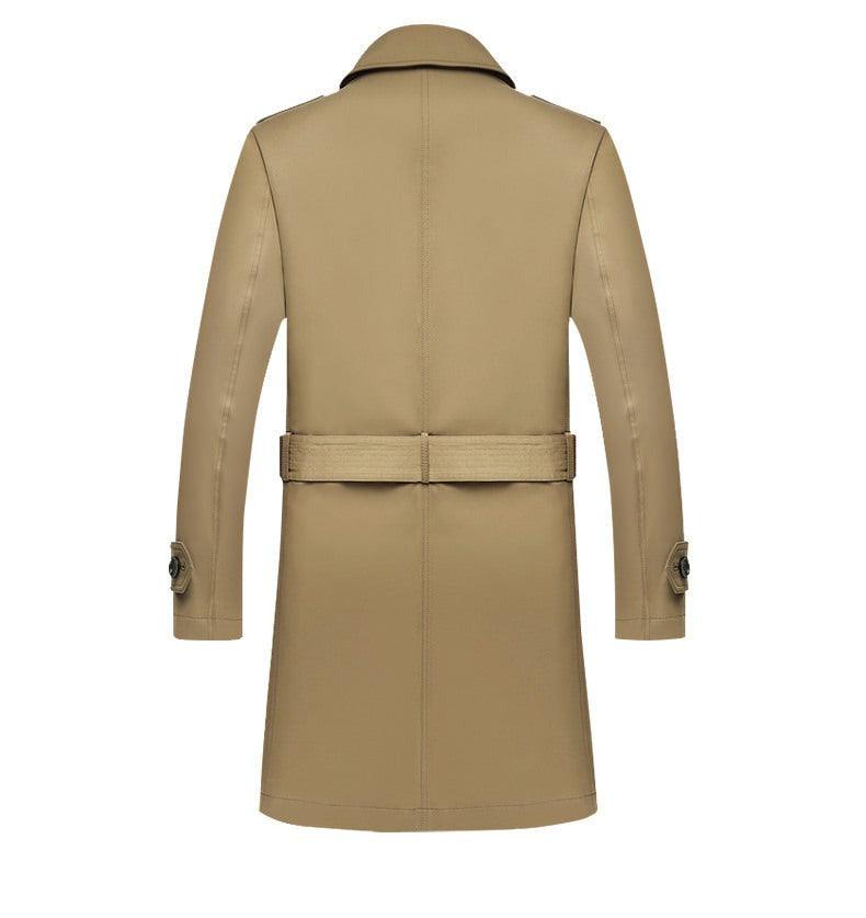 Men's Fashion Business Casual Trench - ForVanity coat, jackets & coats, men's clothing Coat