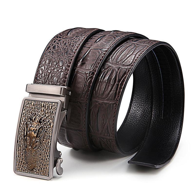 Casual All-match Automatic Buckle Belt - ForVanity belts, men's accessories Belts
