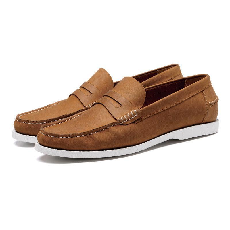 Casual Leather Men's Loafers - ForVanity loafers, men's shoes Shoes