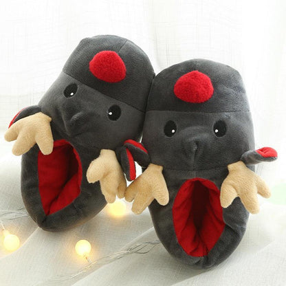 Cute Elk Home Slippers - ForVanity house slippers, men's shoes, women's shoes Slippers