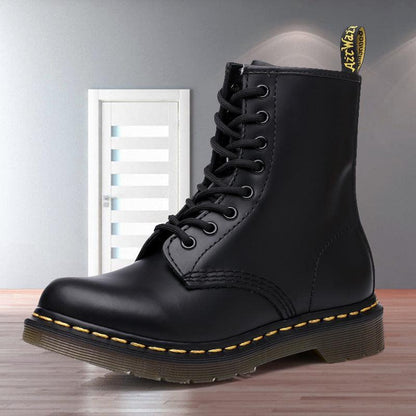 Combat Ready: Lace Up Ankle Boots for Men and Women - ForVanity boots, men's shoes, women's shoes Boots