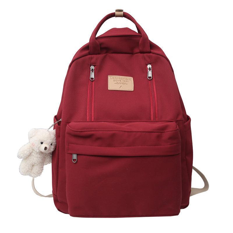 Cool School Double Zipper Backpack - ForVanity backpacks, men's bags, women's bags Backpack