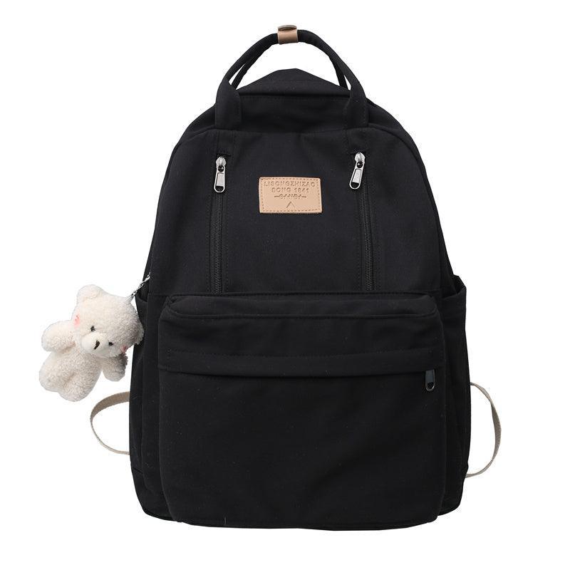 Cool School Double Zipper Backpack - ForVanity backpacks, men's bags, women's bags Backpack