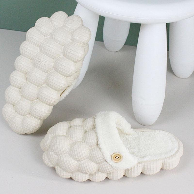 Couple Bubble Home Warm Slippers - ForVanity house slippers, men's shoes, women's shoes Slippers
