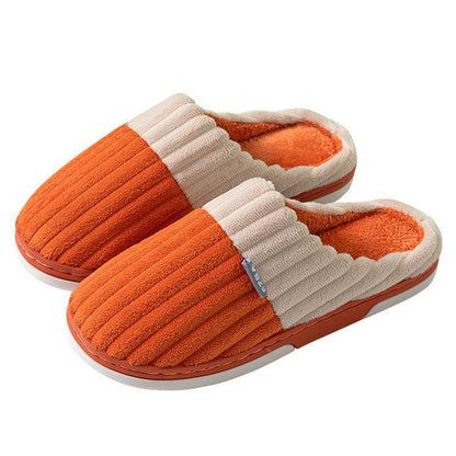 Couples Winter Corduroy Bedroom Slippers - ForVanity house slippers, men's shoes, women's shoes Slippers