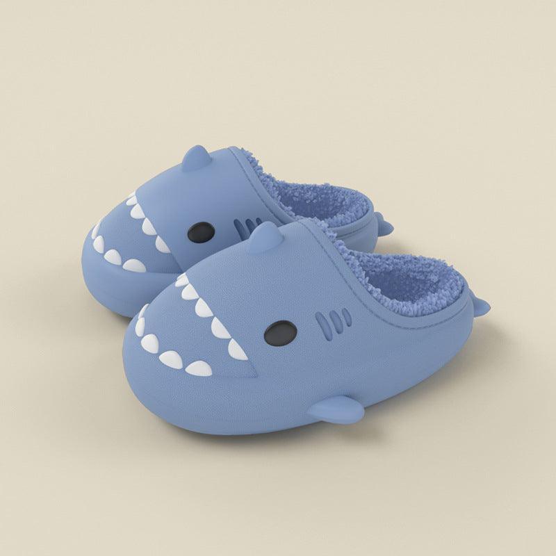 Cute Waterproof Warm Kids Shark Home Slippers - ForVanity house slippers, kids shoes Slippers