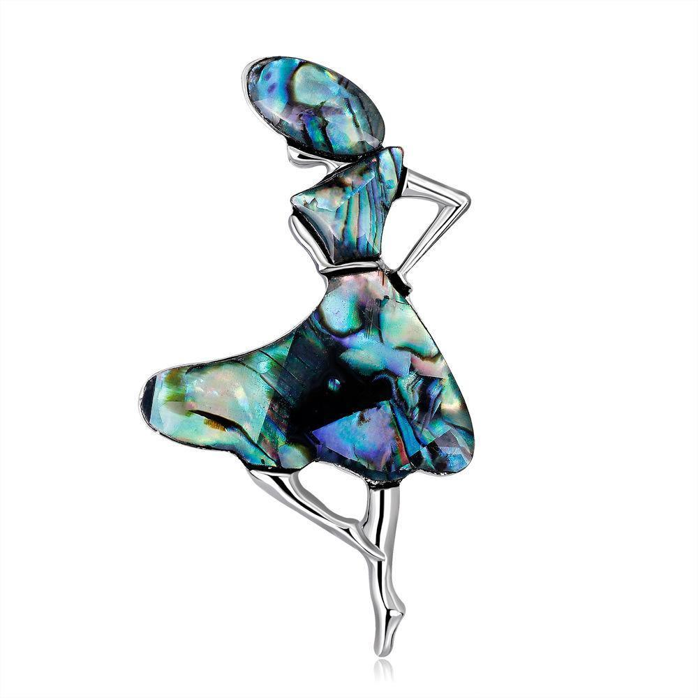 Dancing Girl Brooch - ForVanity pins & brooches, women's jewellery & watches Brooches