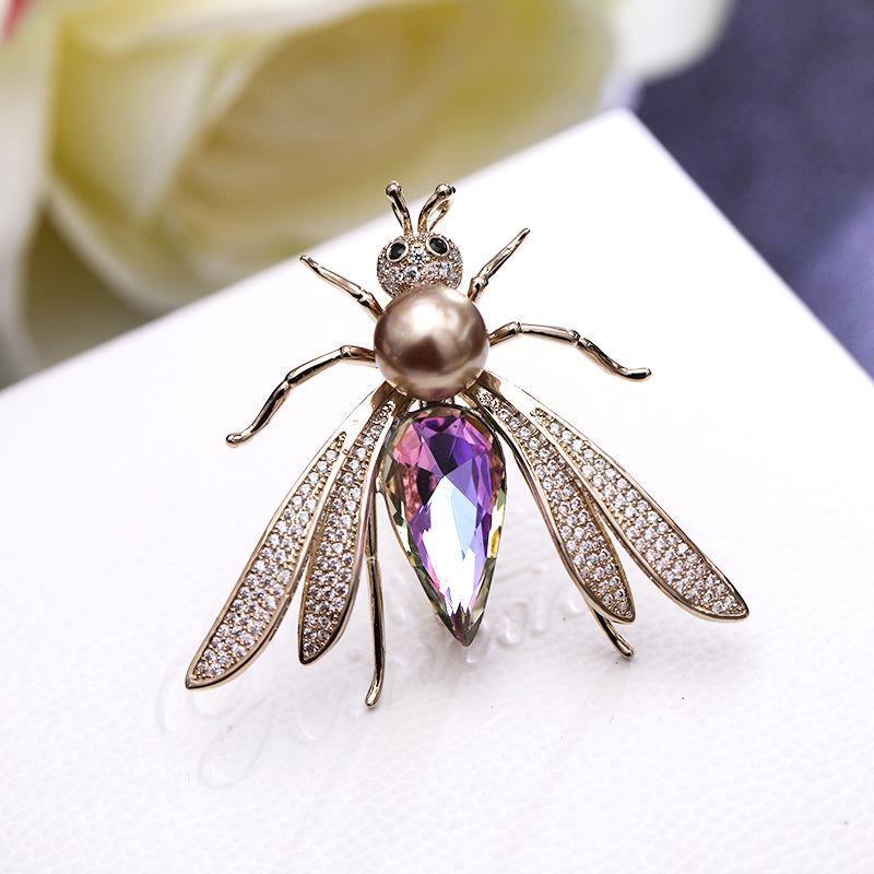 Elegant Little Bee Brooch - ForVanity pins & brooches, women's jewellery & watches Brooches