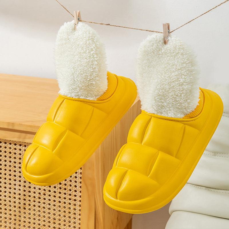 Indoor Fuzzy Fluffy Winter Plush Slippers - ForVanity house slippers, men's shoes, women's shoes Slippers