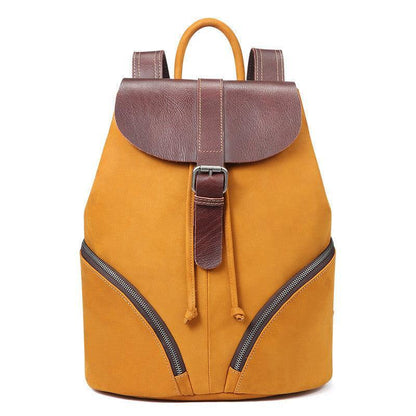 Fashion contrast color ladies backpack - ForVanity backpacks, women's bags Backpacks