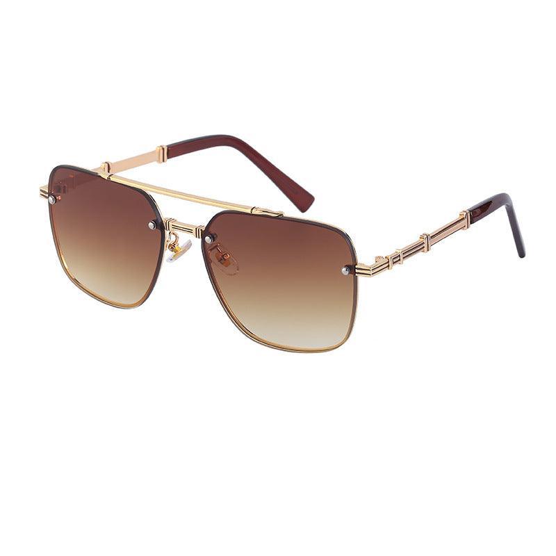 Fashion Frameless Retro Men's Sunglasses - ForVanity men's accessories, sunglasses Sunglasses