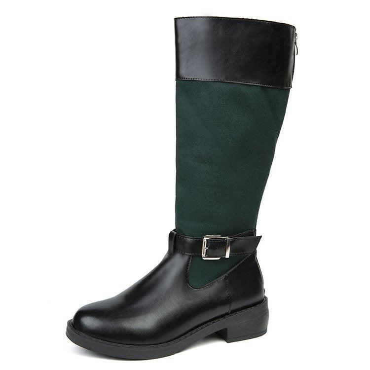 Fashion Mid Knee High Winter Boots - ForVanity boots, women's shoes Boots