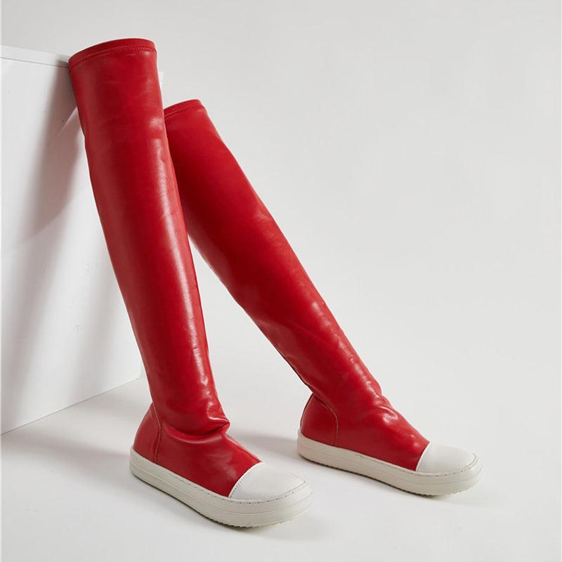 Fashion Winter Women Waterproof Platform Long Boots - ForVanity boots, women's shoes Boots