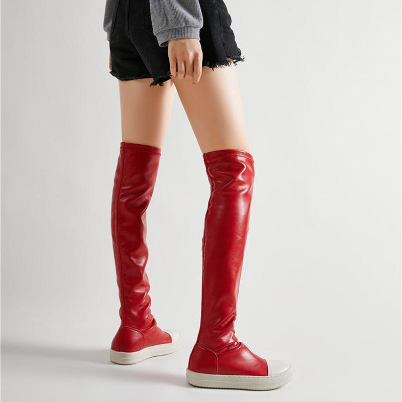 Fashion Winter Women Waterproof Platform Long Boots - ForVanity boots, women's shoes Boots