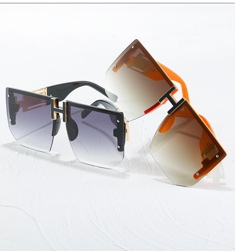 Full Frame Fashion Retro Square Sunglasses - ForVanity sunglasses, women's accessories Sunglasses