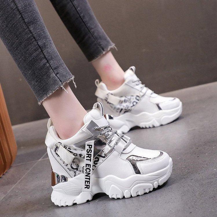 Heightened Casual Sneakers - ForVanity sneakers, women's shoes Shoes