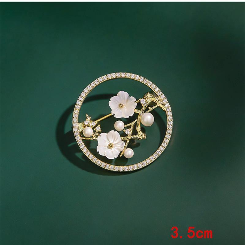 Hollow Flower Plant Brooch - ForVanity pins & brooches, women's jewellery & watches Brooches