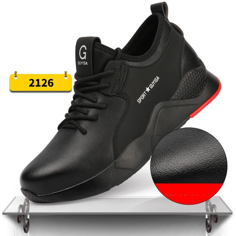 Ultra-Durable Steel Toe Lightweight Work Sneakers - ForVanity men's shoes, sneakers, women's shoes Sneakers