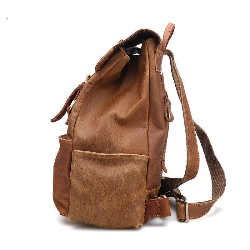 Ladies Leather Retro Backpack - ForVanity backpacks, women's bags Backpacks