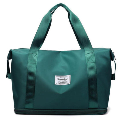 Large Capacity Foldable Travel Bag Gym Shoulder Bag - ForVanity duffle bags, men's bags, women's bags Duffle Bag