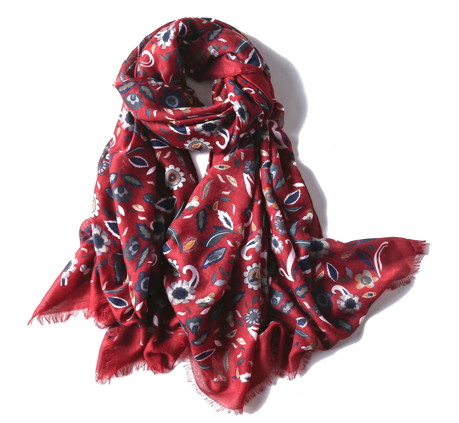 Lightweight Long Cotton Warm Scarves - ForVanity scarves & wraps, women's accessories Scarves & Shawls
