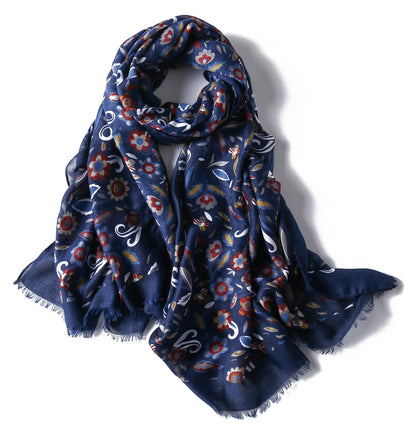 Lightweight Long Cotton Warm Scarves - ForVanity scarves & wraps, women's accessories Scarves & Shawls