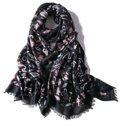 Lightweight Long Cotton Warm Scarves - ForVanity scarves & wraps, women's accessories Scarves & Shawls