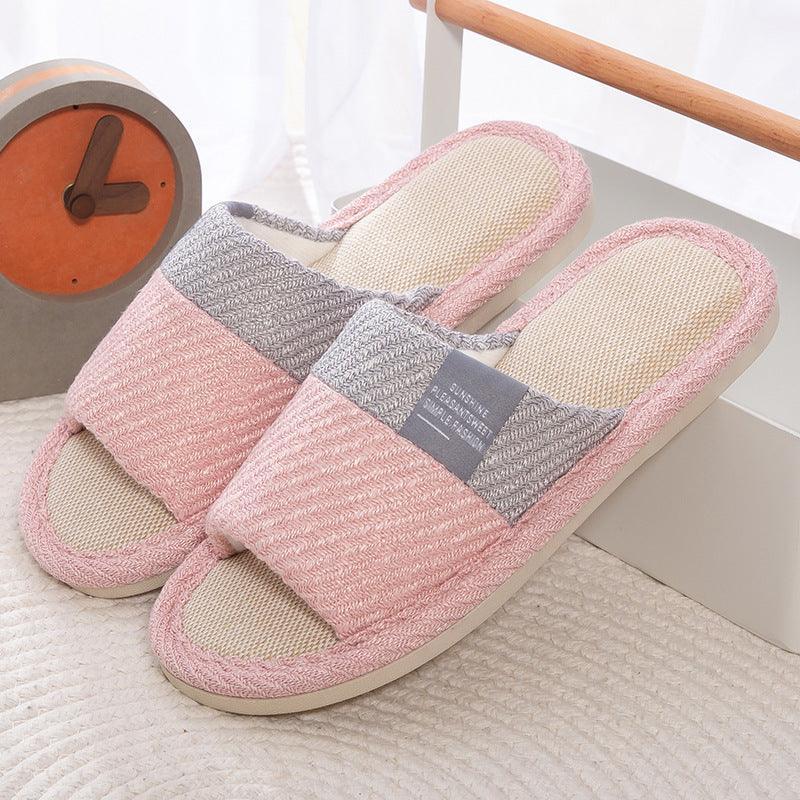Linen House Bedroom Slippers - ForVanity house slippers, men's shoes, women's shoes Slippers