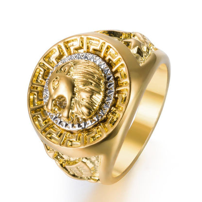 Lion Head Ring - ForVanity men's jewellery & watches, rings Rings