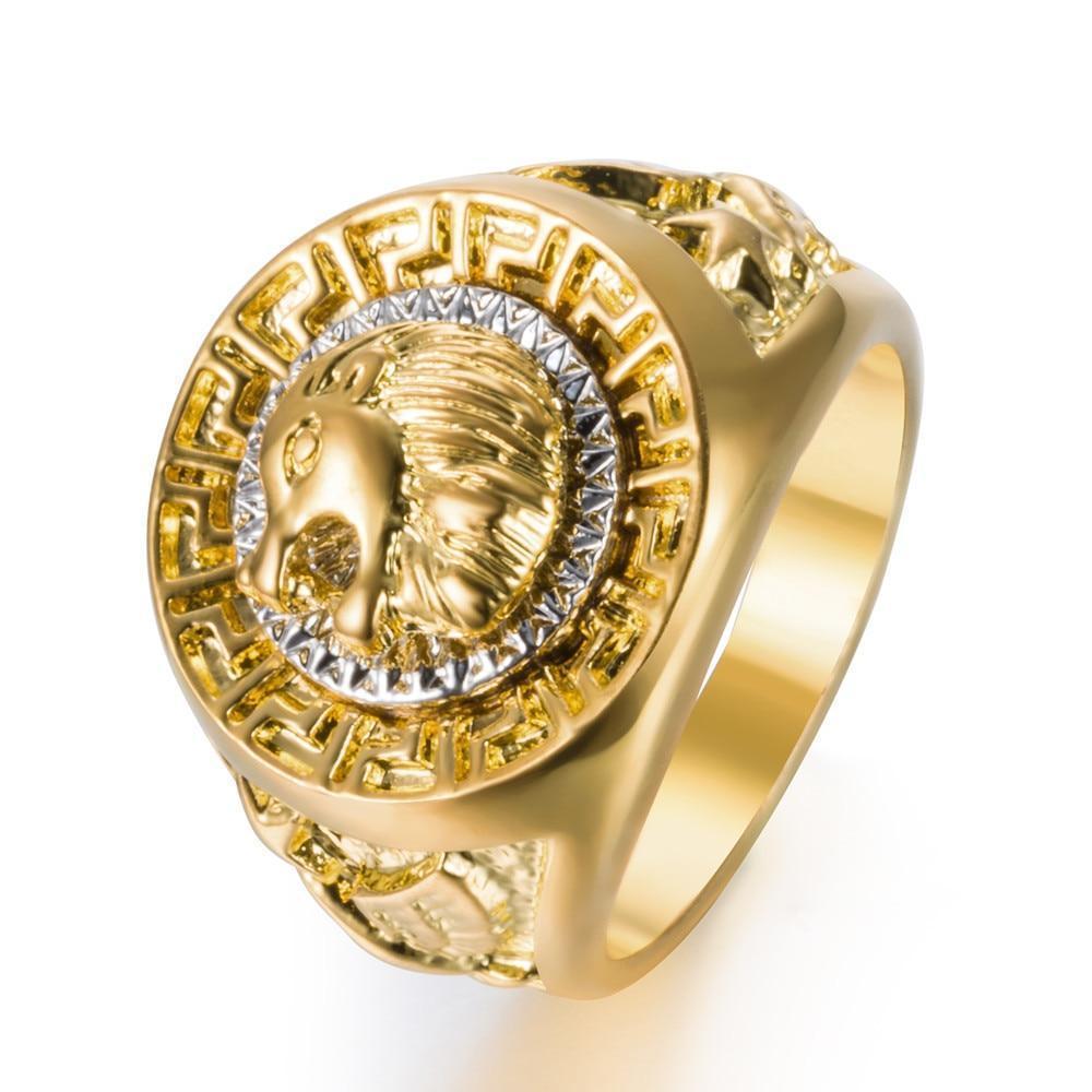 Lion Head Ring - ForVanity men's jewellery & watches, rings Rings