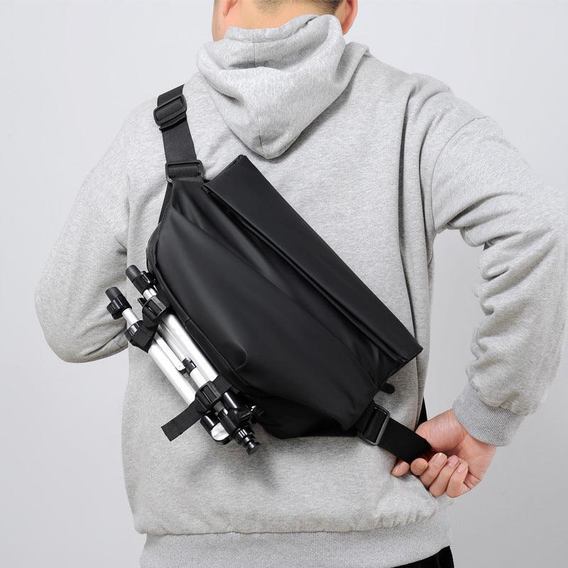 Men Cool Functional Sling Crossbody Bag - ForVanity crossbody bags, men's bags Crossbody Bags