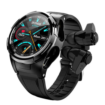 Men Full Touch Screen Bluetooth Earphones Sport Smartwatch - ForVanity men's jewellery & watches, smart watches Smartwatches