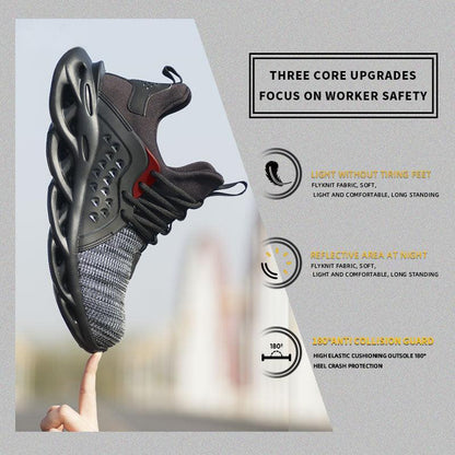 Men Indestructible Work Safety Sneakers - ForVanity men's shoes, sneakers Sneakers
