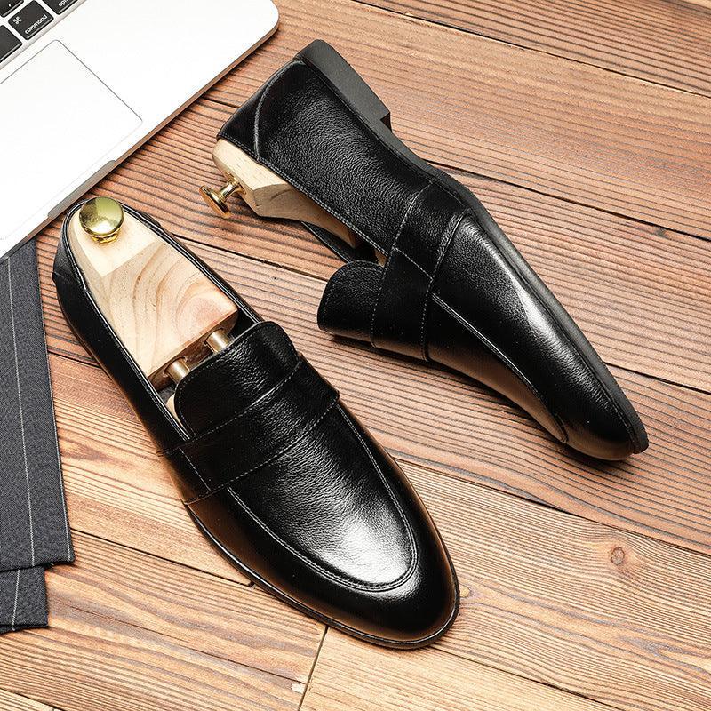 Men's Casual Soft Leather Shoes - ForVanity loafers, men's shoes Shoes