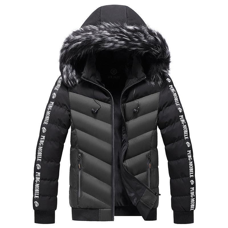 Men's Hooded Thick Warm Jacket - ForVanity Men's Fashion - Men's Clothing - Jackets & Coats