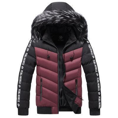 Men's Hooded Thick Warm Jacket - ForVanity Men's Fashion - Men's Clothing - Jackets & Coats