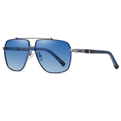 Men's Polarised Fashion Square Sunglasses - ForVanity men's accessories, sunglasses Sunglasses