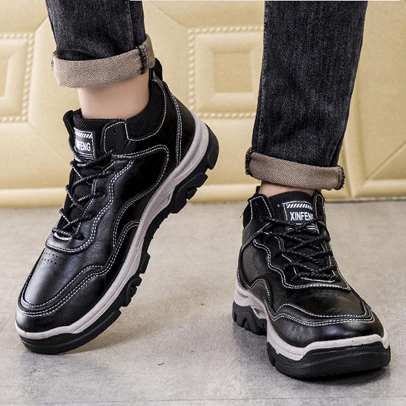 Men Winter Warm Outdoor Walking Ankle Boots - ForVanity boots, men's shoes Boots