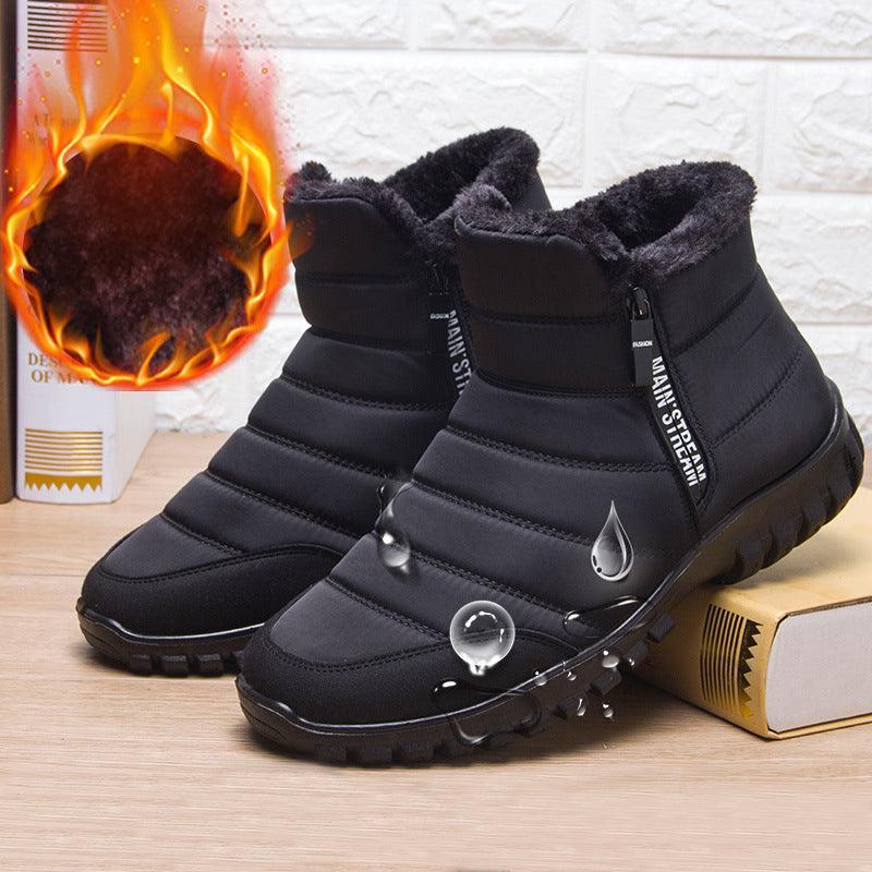 Men Winter Waterproof Warm Boots - ForVanity boots, men's shoes Boots