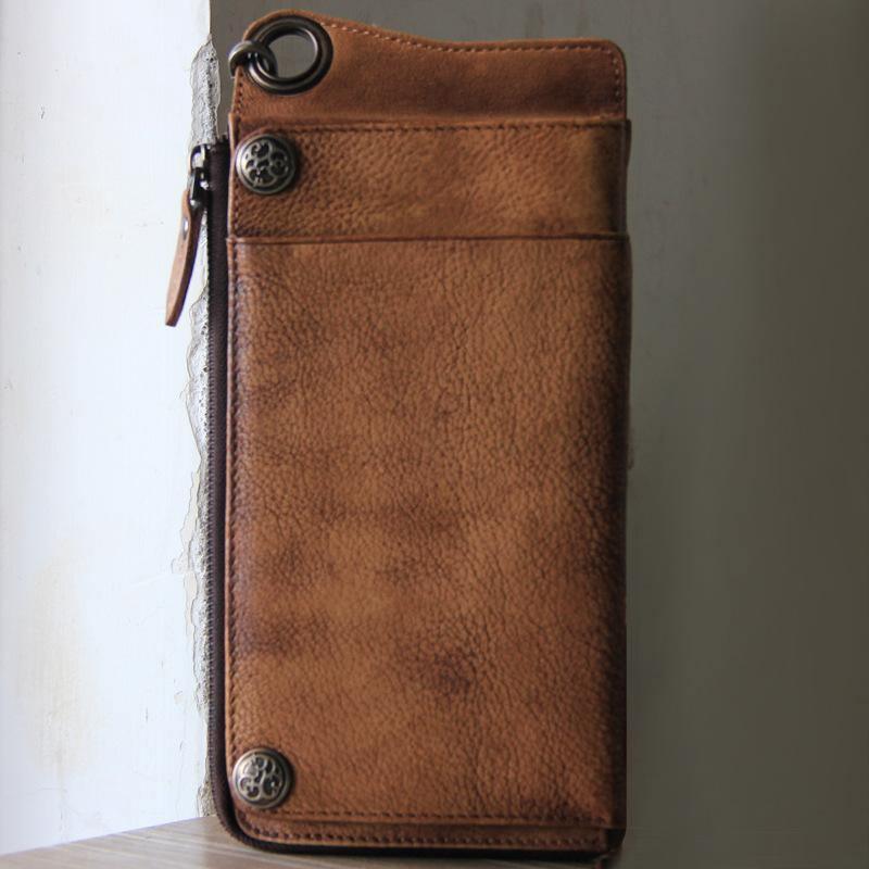 Retro old and long wallet - ForVanity men's wallets, wallets Wallets