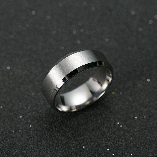 Ring Men Titanium Black - ForVanity Rings