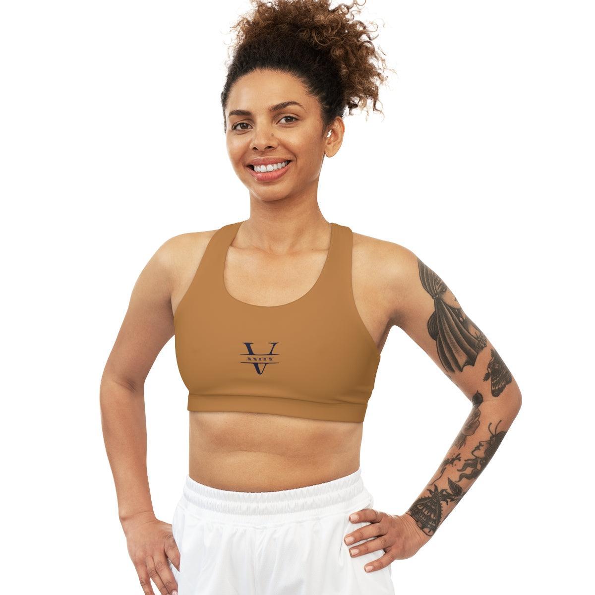 Seamless Vanity Soft Microfibre Medium Support Sports Bra - ForVanity Made in USA, Sportswear, Sublimation, tops & tees, women's sports & entertainment Sports Top