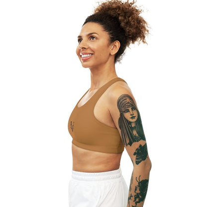 Seamless Vanity Soft Microfibre Medium Support Sports Bra - ForVanity Made in USA, Sportswear, Sublimation, tops & tees, women's sports & entertainment Sports Top