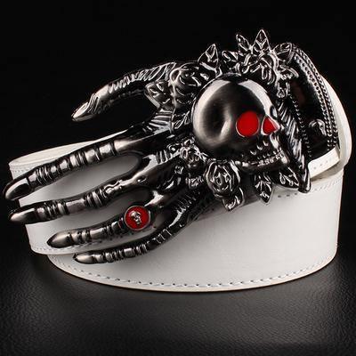 Skull big head claw belt fashion - ForVanity belts