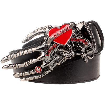 Skull big head claw belt fashion - ForVanity belts