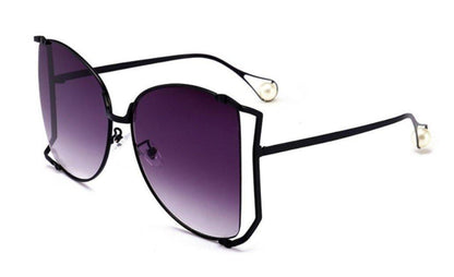 Square Sunglasses Women Metal Frame Fashion - ForVanity Sunglasses