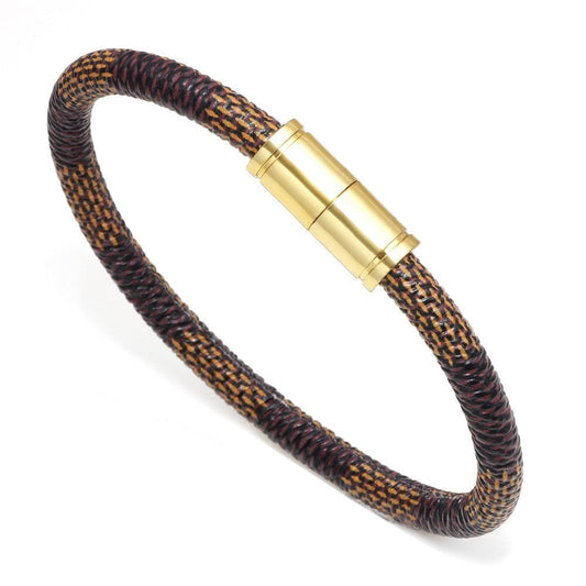 Magnetic Clasp Leather Bracelets - ForVanity bracelets & bangles, men's jewellery & watches Bracelets