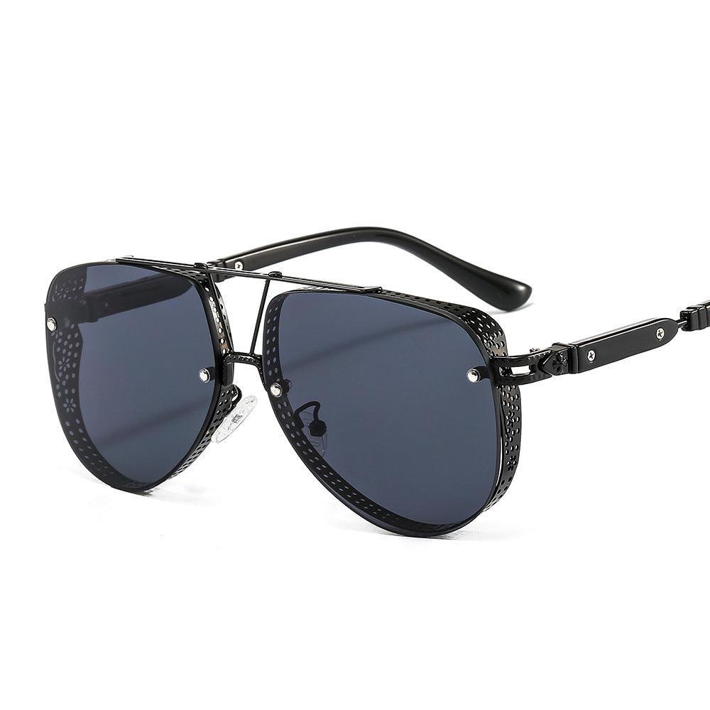 Sunglasses With Metal Mesh - ForVanity men's accessories, sunglasses, women's accessories Sunglasses