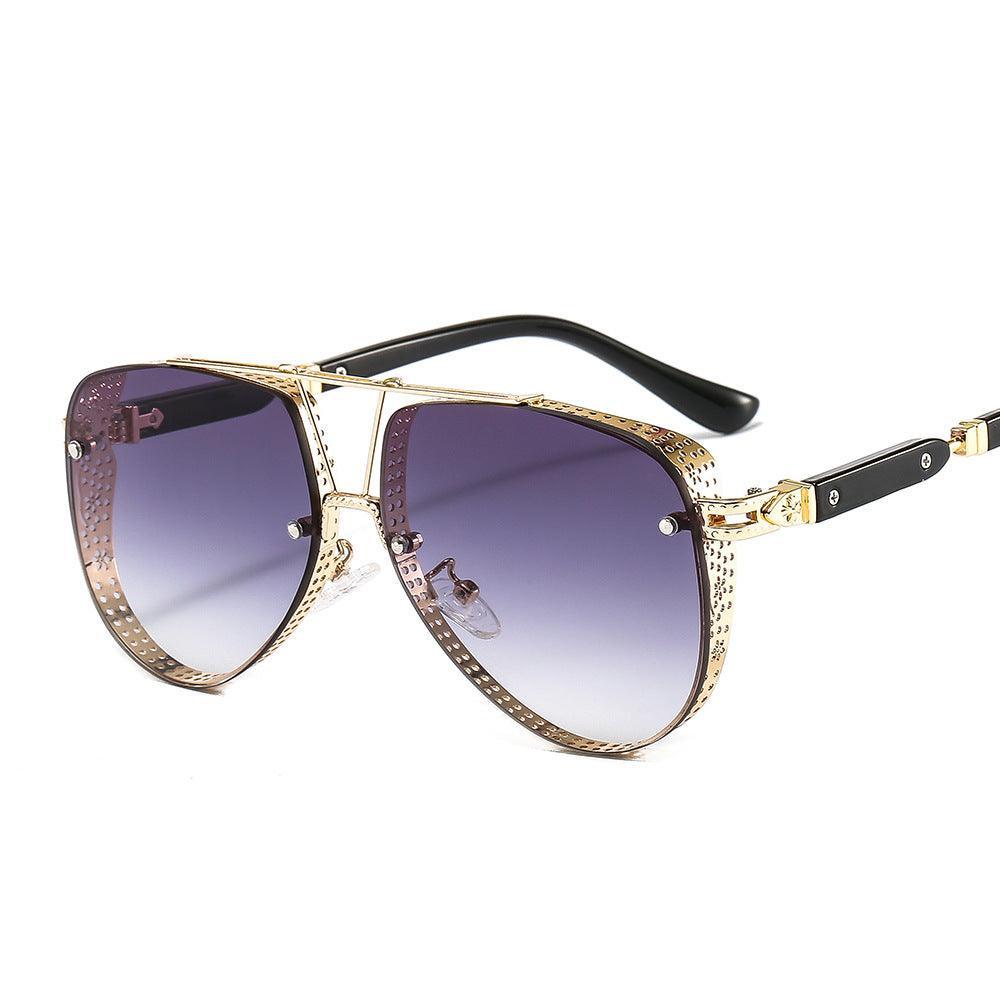 Sunglasses With Metal Mesh - ForVanity men's accessories, sunglasses, women's accessories Sunglasses